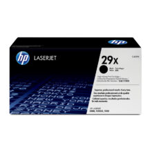 Cartucho de tóner HP 29X, negro, alto rendimiento, SKU C4129X, 1 pieza