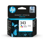 Cartucho de tinta HP original 343 Tri-color, compatible con varias impresoras HP, SKU C8766EE#BA3