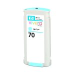 HP cartucho de tinta modelo 70 en cian claro de 130 ml, SKU C9390A