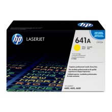 HP 641A Yellow Original LaserJet Toner Cartridge cartucho de tóner C9722A, 1 pieza(s), Amarillo
