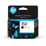 HP Cartucho de tinta original 350 negro de alto rendimiento adecuado para impresiones nítidas y duraderas. SKU: CB335EE#BA3