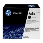 Cartucho de tóner HP 64X de alto rendimiento en color negro para impresoras LaserJet, SKU CC364X.