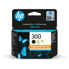 Imagen del HP Cartucho de tinta original 300 en color negro, ideal para impresoras HP, SKU CC640EE#BA3.