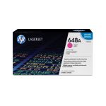 HP Cartucho de tóner original LaserJet 648A magenta, alta calidad de impresión para documentos profesionales. SKU: CE263A
