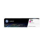 HP Cartucho de tóner original LaserJet 126A color magenta, SKU CE313A. Ideal para impresiones nítidas y de alta calidad.