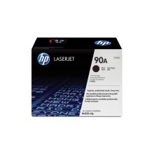Cartucho de tóner HP LaserJet original 90A en color negro, SKU CE390A, para impresiones de alta calidad y durabilidad