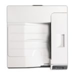 Vista frontal de la impresora HP Color LaserJet Professional CP5225, una impresora de alta eficiencia con capacidad de impresión a color. SKU CE710A#B19.