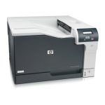 Impresora HP Color LaserJet Professional CP5225n, impresora a color con conexión Ethernet, modelo CE711A#B19, vista frontal