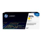 Cartucho de tóner original HP LaserJet 307A en color amarillo para impresoras HP, SKU CE742A