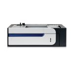 Imagen de una bandeja de papel HP LaserJet de soporte pesado, capacidad de 500 hojas, SKU CF084A.