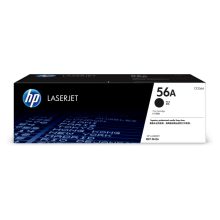 Imagen del HP cartucho de tóner original LaserJet 56A negro, SKU CF256A, diseñado para impresoras LáserJet de alto rendimiento