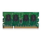 Módulo de memoria HP DIM DDR2 de 512 MB con 200 patillas y especificaciones x64, SKU CF306A