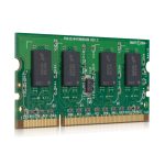 Módulo de memoria HP DIM DDR2 de 512 MB con 200 patillas y especificaciones x64, SKU CF306A