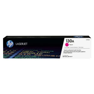 HP Cartucho de tóner original LaserJet 130A magenta, SKU CF353A, ideal para impresiones de alta calidad.
