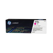 Cartucho de tóner HP 312A magenta para impresoras LaserJet, alta calidad de impresión y rendimiento confiable, SKU CF383A