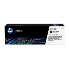 Cartucho de tóner original HP LaserJet 201X negro de alta capacidad, SKU CF400X