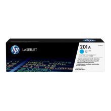 HP Cartucho de tóner original LaserJet 201A cian, alta eficiencia y calidad de impresión, SKU CF401A