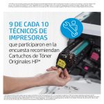 Cartucho de tóner original HP LaserJet 410X en cian de alta capacidad, SKU CF411X