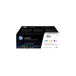 HP Cartucho de tóner Tri-Pack 312A cian para impresoras HP LaserJet, SKU: CF440AM
