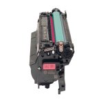 HP Cartucho de tóner Original LaserJet 656X de alta capacidad en color magenta, SKU CF463X. Ideal para impresoras láser de alto rendimiento.