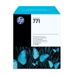 Imagen del cartucho de mantenimiento HP DesignJet 771, número de modelo CH644A, ideal para impresiones de gran volumen y alta calidad.