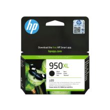 Cartucho de tinta original HP 950XL de alta capacidad en color negro con SKU CN045AE#BGY