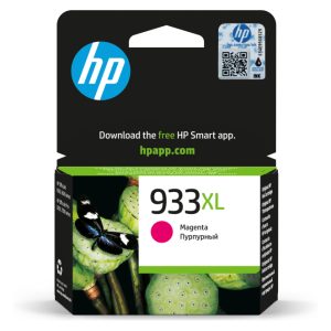 HP Cartucho de tinta original 933XL de alta capacidad en color magenta, SKU CN055AE#BGY, adecuado para impresoras HP.