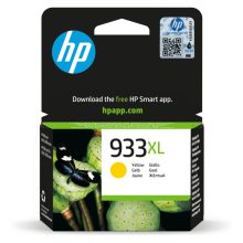 Cartucho de tinta HP 933XL original de alta capacidad en color amarillo. SKU: CN056AE#BGY