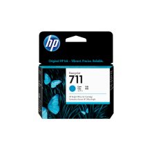 HP Cartucho de tinta DesignJet 711 cian 29 ml, SKU CZ130A. Cartucho de tinta cian para impresoras HP DesignJet, de 29 ml.