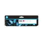 Cartucho de tinta HP 980 magenta original, código D8J08A, ideal para impresiones de alta calidad
