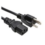 Cable de alimentación HPE modelo C13, con conector Nema 5-15P, para 110V, 10 amperios y 1.83 metros de longitud. SKU: AF556A