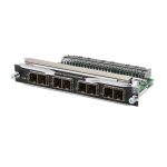 Módulo de apilamiento HPE Aruba Networking 3810M con 4 puertos, SKU JL084A.