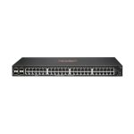 Imagen del switch HPE Aruba 6100 48G con 4SFP+ gestionado L3 Gigabit Ethernet, modelo en color negro con SKU JL676A#ABB