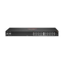 Switch HPE Aruba Networking 6100 24G con 4 Puertos SFP+ Gestionado L3 Gigabit Ethernet (10/100/1000) 1U Negro. SKU: JL678A#ABB