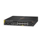 HPE Aruba Networking 6100 switch gestionado L3 de 12 puertos Gigabit Ethernet con PoE y 2 puertos SFP+ SKU JL679A#ABB, color negro