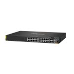 HPE Aruba Networking CX 6200F 24G Class-4 PoE 4SFP+ 370W Gestionado L3 Gigabit Ethernet (10/100/1000) Energía sobre Ethernet (PoE) 1U, SKU JL725B#ABB