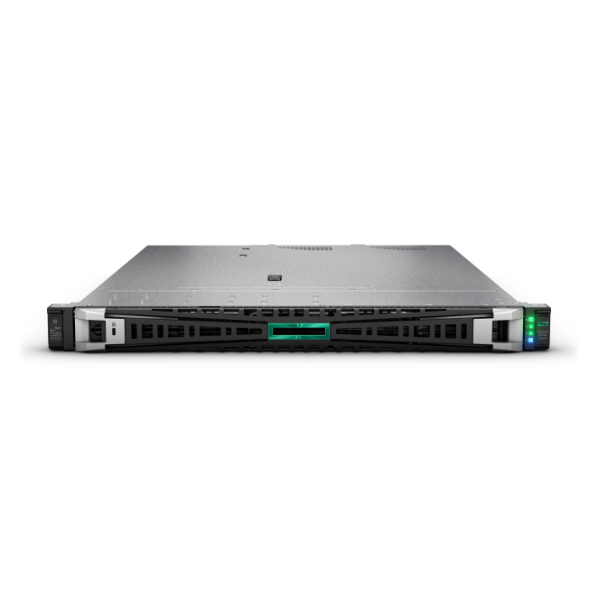 HPE ProLiant DL320 Gen11 servidor con 16 núcleos y 64GB RAM Servidor HPE ProLiant DL320 Gen11 con procesador 4514Y de 2.0GHz, 16 núcleos, 64GB RAM, 8 bahías SFF, controlador MR408i-o, dos SSD SATA de 480GB y doble fuente de alimentación de 1000W - SKU P77243-425