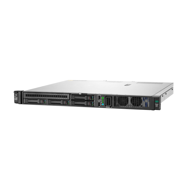 HPE ProLiant DL20 Gen11 E-2434 3.4GHz 4c 1P 32GB-U 2LFF 2x2TB HDD 290W PS EU Server 3 Vista lateral del servidor HPE ProLiant DL20 Gen11