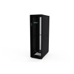 HPE rack avanzado modelo P9K05A, 36U con dimensiones 600mmx1075mm, equipado con paneles laterales y sistema de baying.
