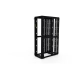 HPE Pallet Rack G2 de 42U con dimensiones de 800mmx1200mm, incluye paneles laterales y sistema de enganche avanzado. SKU: P9K15A