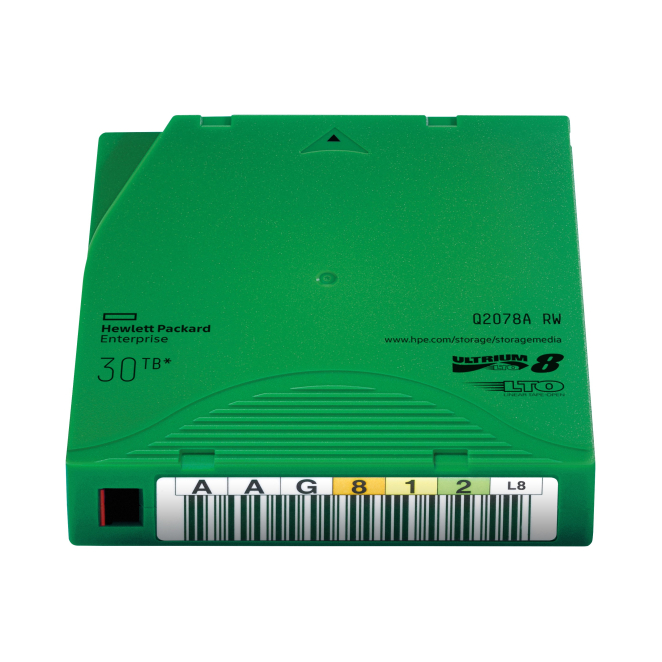HPE LTO-8 Ultrium 30TB RW Data Cartridge 2 HPE LTO-8 detalles de alta capacidad y seguridad