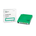 HPE LTO-8 Ultrium Data Cartridge de 30TB WORM, SKU Q2078W. Ideal para almacenamiento seguro y eficiente de datos.