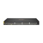 HPE Aruba CX 6000 Switch Gestionado L3 con 48 puertos Gigabit Ethernet PoE, 4 puertos SFP y potencia de 370W. SKU R8N85A#ABB