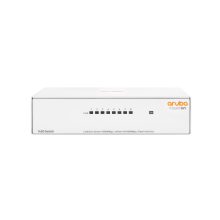 Switch HPE Aruba Instant On 1430 R8R45A#ABB no administrado con 8 puertos Gigabit Ethernet (10/100/1000) y diseño blanco