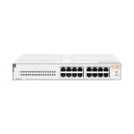 HPE Aruba Networking Aruba Instant On 1430 16G Class4 PoE 124W, no administrado, L2 Gigabit Ethernet (10/100/1000), 1U blanco. SKU: R8R48A#ABB