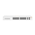 Switch HPE Aruba Instant On 1430 26G con 2 Puertos SFP, Gigabit Ethernet (10/100/1000), modelo R8R50A#ABB