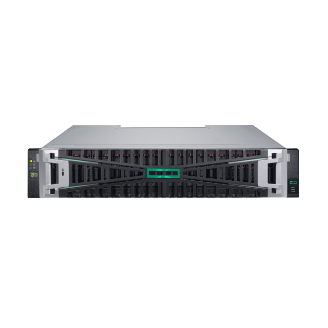 HPE MSA 2070 iSCSI SFF Storage de alto rendimiento Sistema de almacenamiento HPE MSA 2070 10GBASE-T iSCSI SFF, modelo S1H46A, ideal para pequeñas y medianas empresas
