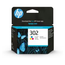 HP Cartucho de tinta original 302 tricolor, alta calidad de impresión, SKU F6U65AE#BA3