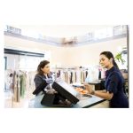 Sistema TPV HP RP7 modelo 7800 con pantalla táctil y alta durabilidad, SKU F7U19EA