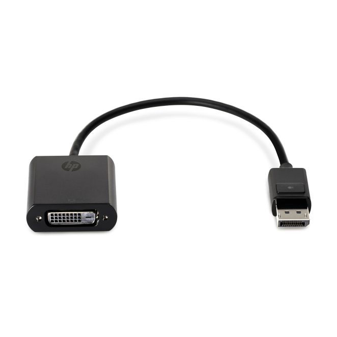 HP Adaptador DisplayPort a DVI - Alta Definición HP Adaptador DisplayPort a DVI, Compatible con Alta Definición, SKU F7W96AA